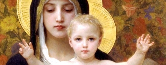 Vierge-au-lys-bouguereau